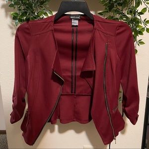 Wet Seal Peplum Blazer